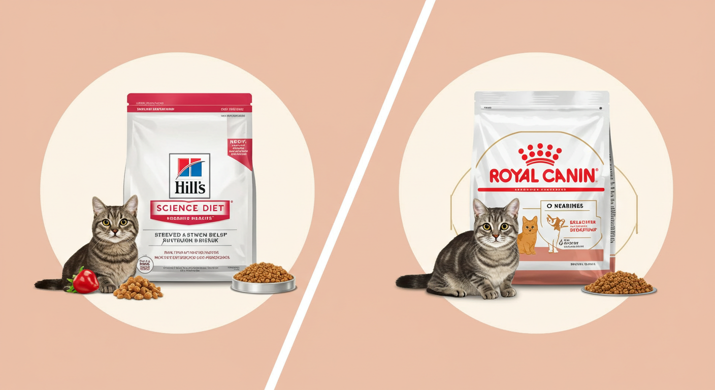 【ケース別】うちの猫にはヒルズとロイヤルカナン、どちらが良い？選び方のポイント