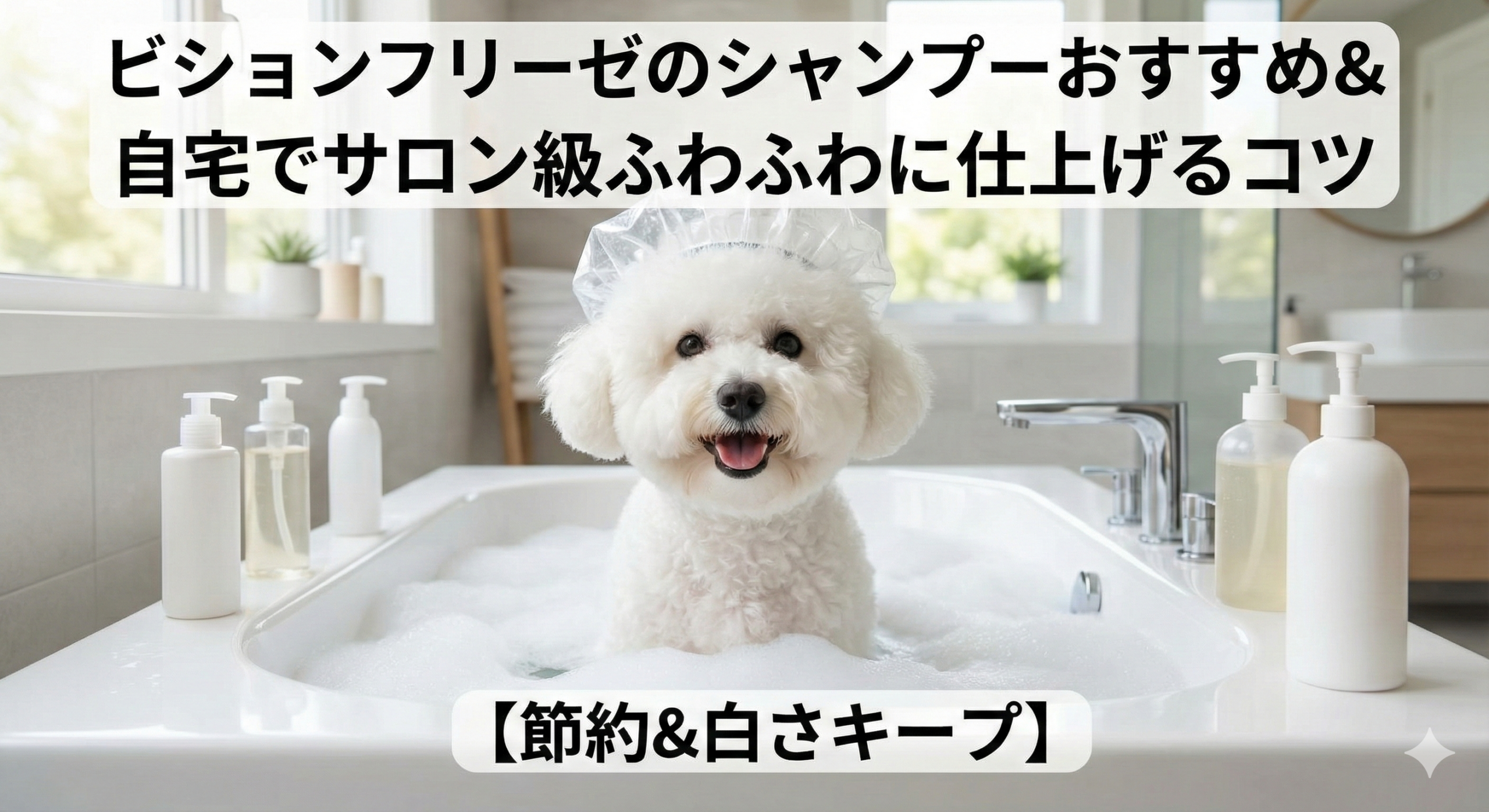 ビションフリーゼのシャンプーおすすめ＆自宅でサロン級ふわふわに仕上げるコツ【節約＆白さキープ】